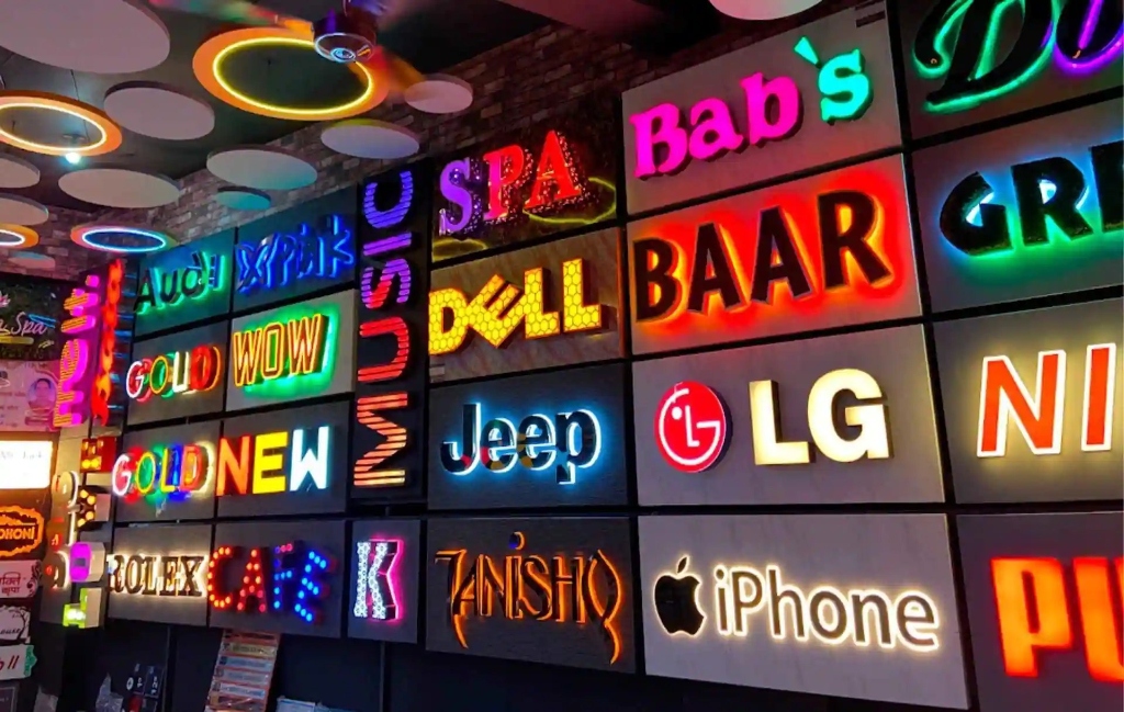 LED Sign Board and Glow Sign
