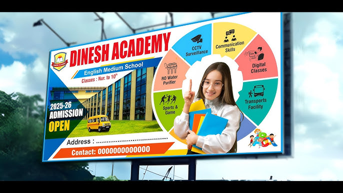 School Ads and Wall Painting